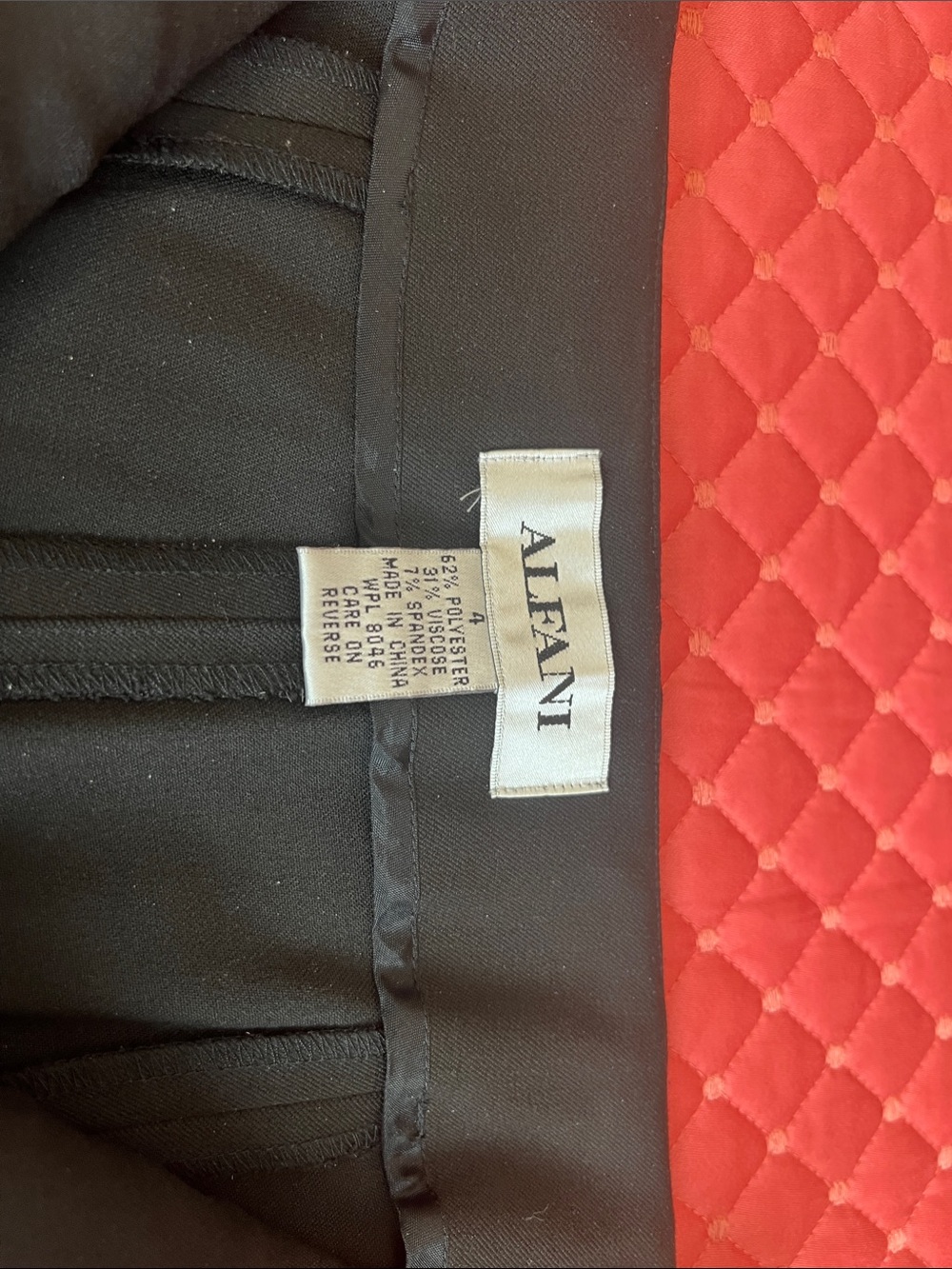 Alfani Black Women's Dress Pants - Sleek Black